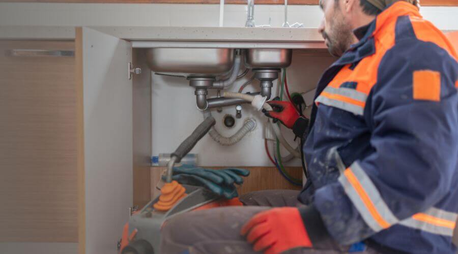 Professional slab leak plumber services in Merritt, MI